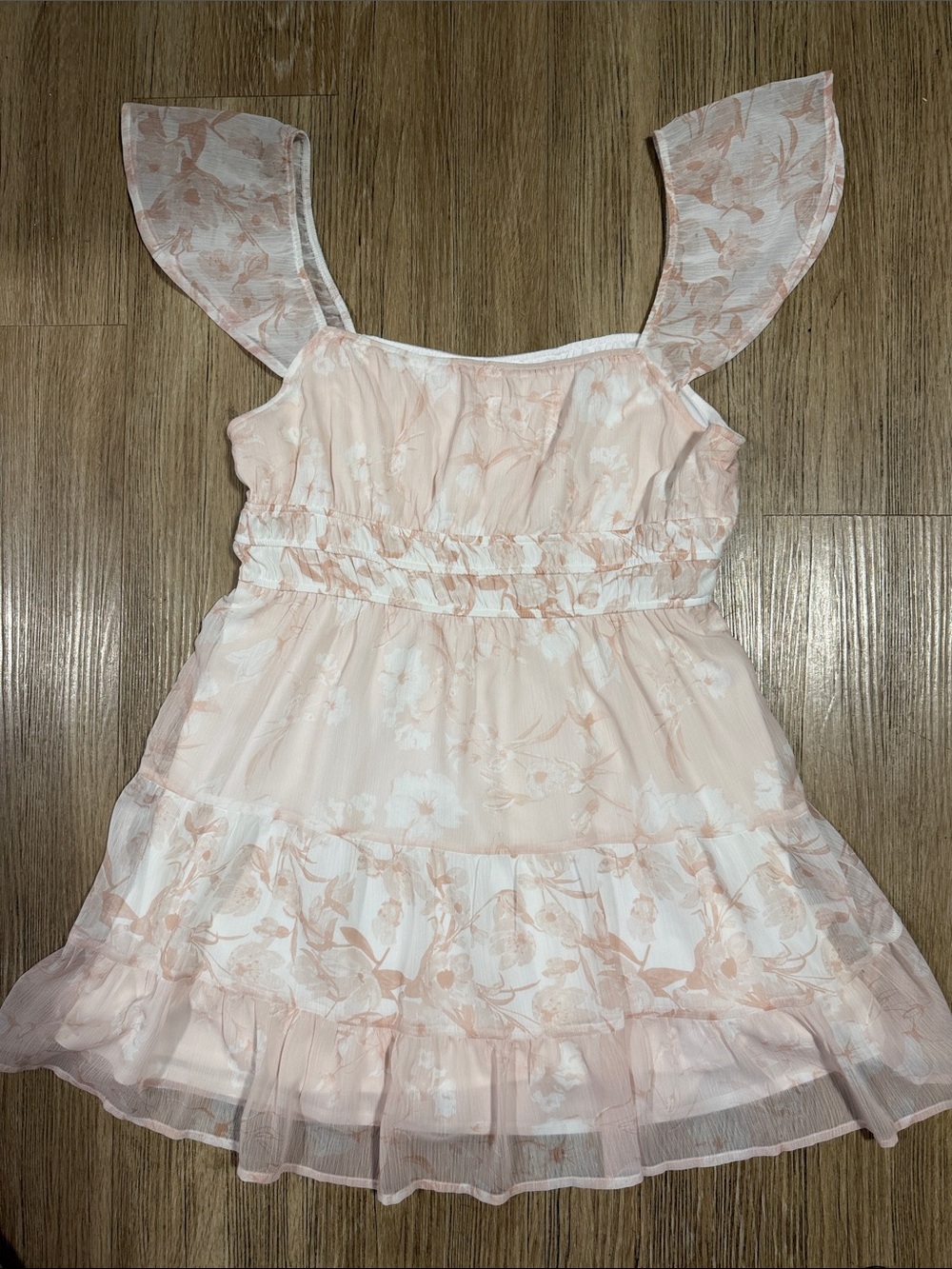 Altar’d State Floral Ruffle Dress XL